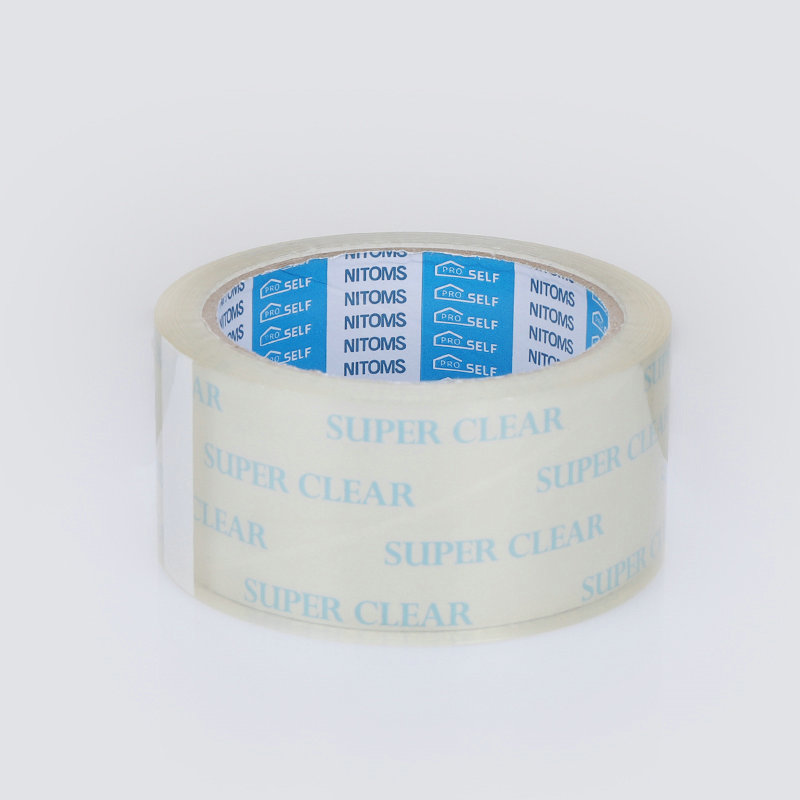 Chine fabricant imperméable à l'eau clair super clair joint adhésif simple face ruban pour carton avec le meilleur prix carton ruban d'étanchéité